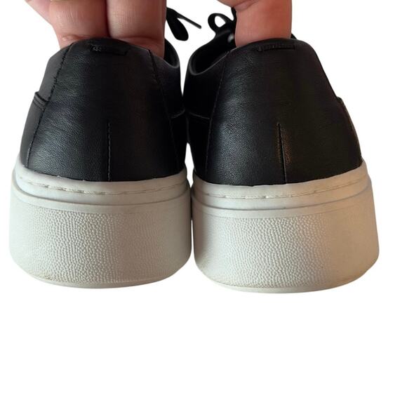 Eileen Fisher Womens Prop Leather Platform Sneaker Size 7 Minimalist Sustainable - Picture 3 of 8